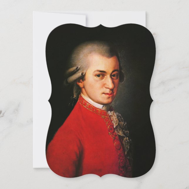 Wolfgang Amadeus Mozart portrait (Front)