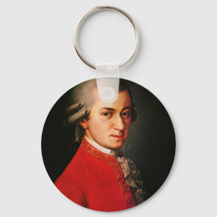 Wolfgang Amadeus Mozart portrait Key Ring