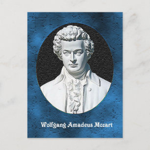 Wolfgang Amadeus Mozart Postcard
