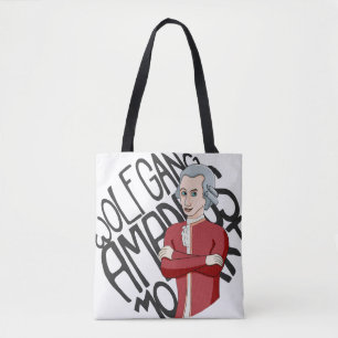 Wolfgang Amadeus Mozart Tote Bag