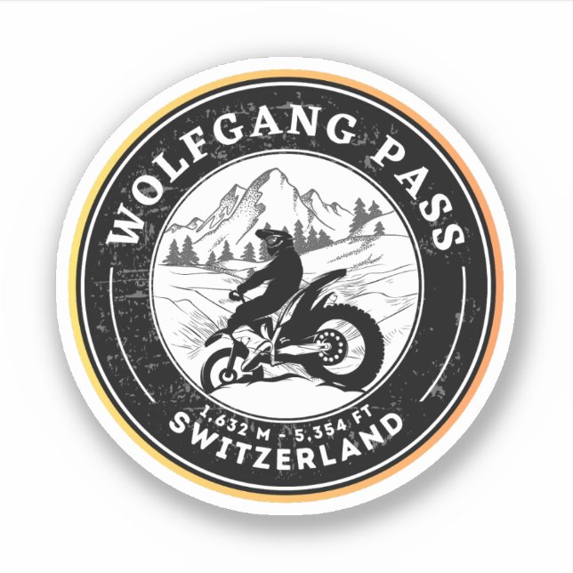 Wolfgang Pass swiss–alps motorcycle tour (Front)