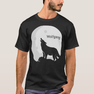 Wolfgang Wolf Outfit On The Name Day With Name 1 T-Shirt