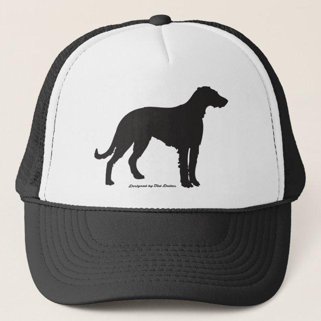 Wolfhound/Deerhound Trucker Hat (Front)