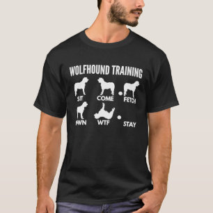 Wolfhound Training for Irish Wolfhound Owners T-Shirt