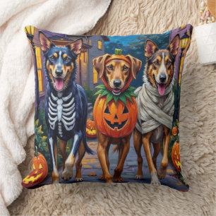 Wolfhound Trick-or-Treating Halloween Costumes Cushion