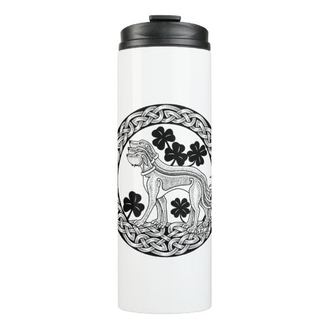 Wolfhound's Quarterly LIMITED EDITION Artwork Thermal Tumbler (Front)