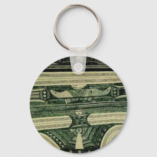 Wölfli 'Petrol' Fine Art Key Ring
