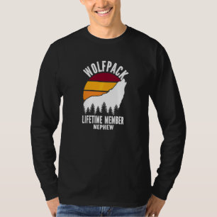 Wolfpack Lifetime Member Nephew Wolf Family Matchi T-Shirt