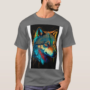 Wolfs Head Portrait 2 T-Shirt