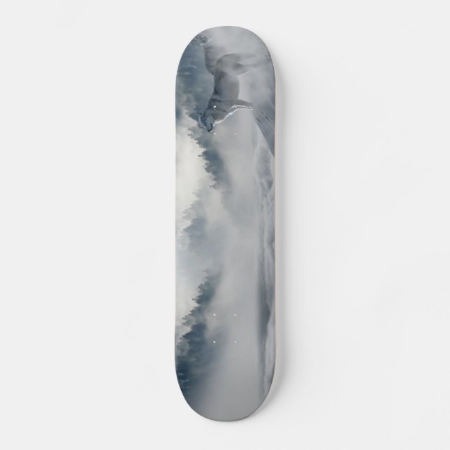 Wolf's Mist Skateboard (Front)