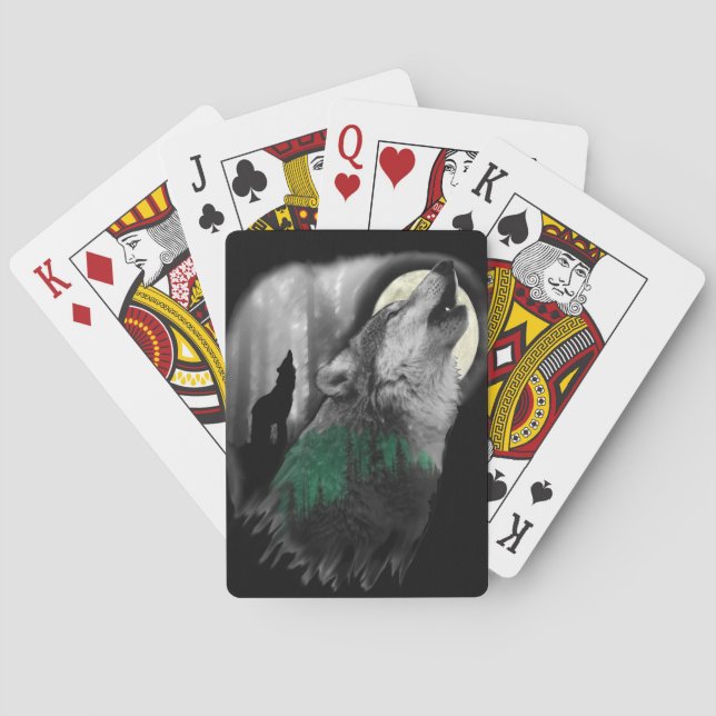 Wolf's Song Playing Cards (Back)