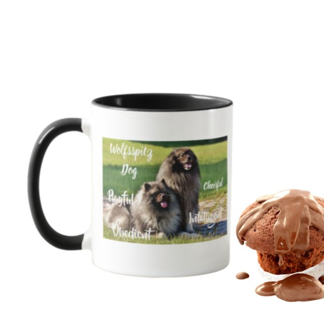 Wolfsspitz Dogs Breed Traits Mug (Creator Uploaded)