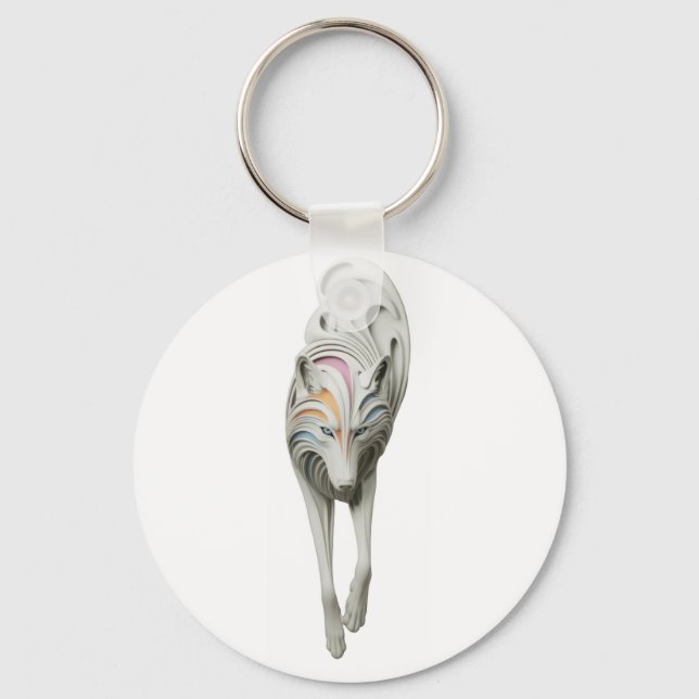 WolfVibes Key Ring (Front)