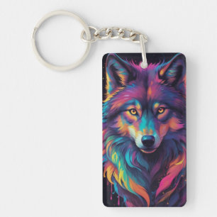 Wolfy Key Ring