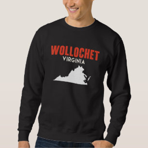 Wollochet Washington USA State America Travel Wash Sweatshirt