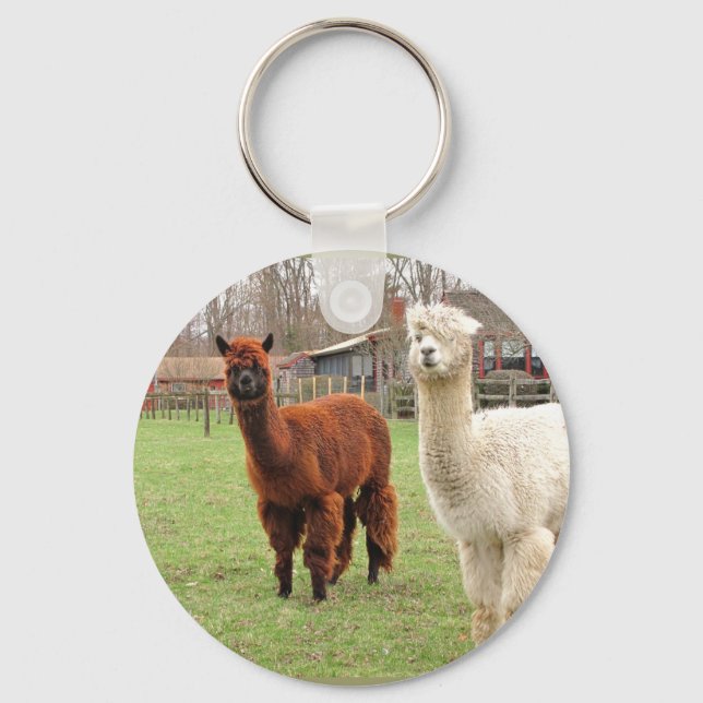 Wolly Alpacas ~ keychain (Front)