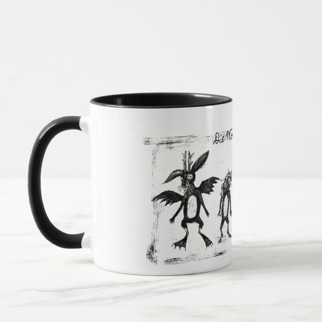 Wolpertinger Mug (Left)