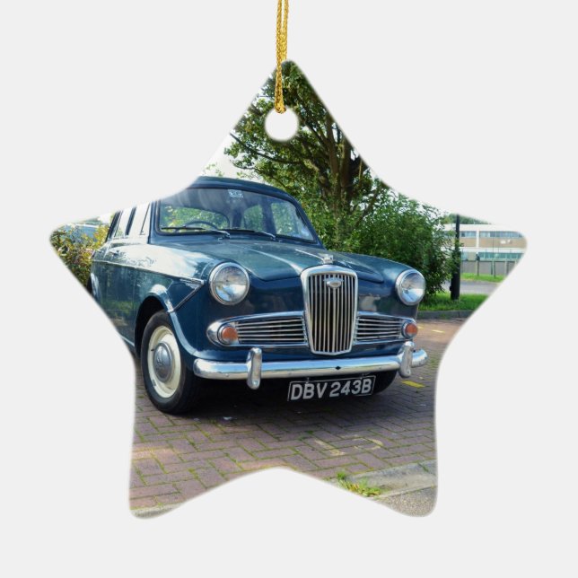 Wolseley 1500 ceramic tree decoration (Front)