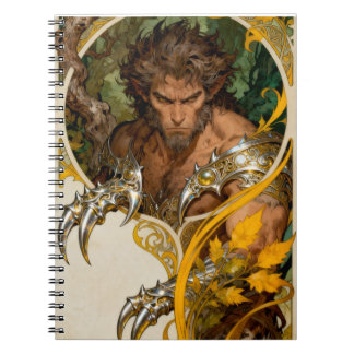 Wolverine Art Nouveau Notebook