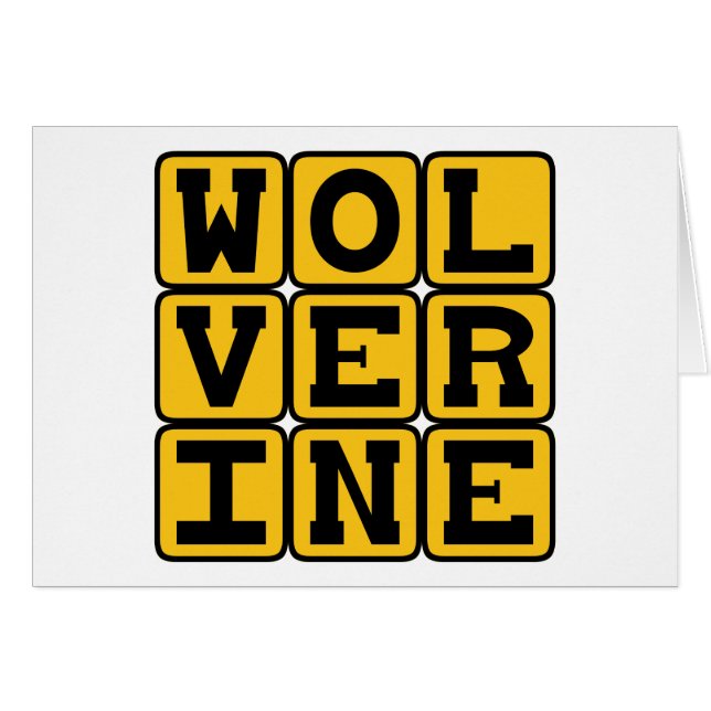 Wolverine, Ferocious Mammal (Front Horizontal)