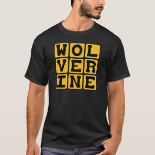 Wolverine, Ferocious Mammal T-Shirt