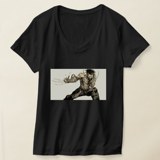 Wolverine t-shirt (Laydown)