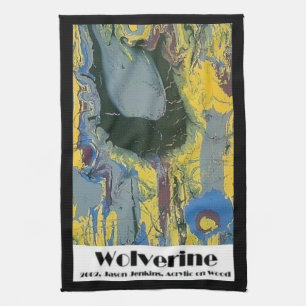 WOLVERINE TEA TOWEL