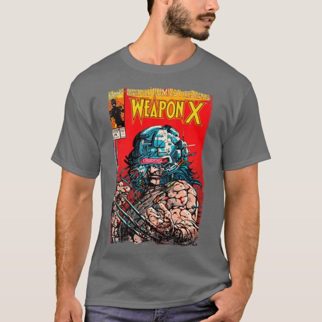 Wolverine Vintage Cover friends girl T-Shirt (Front)