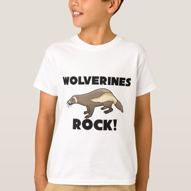 Wolverines Rock T-Shirt (Front)