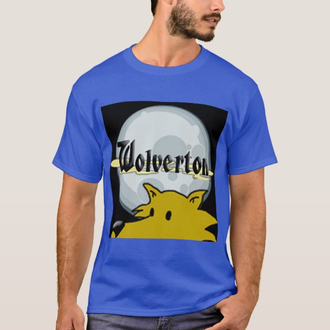 Wolverton Logo Men's Dark T-shirt (Front)