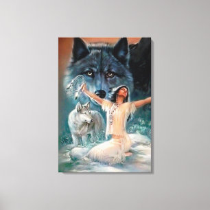 Wolves Canvas Print