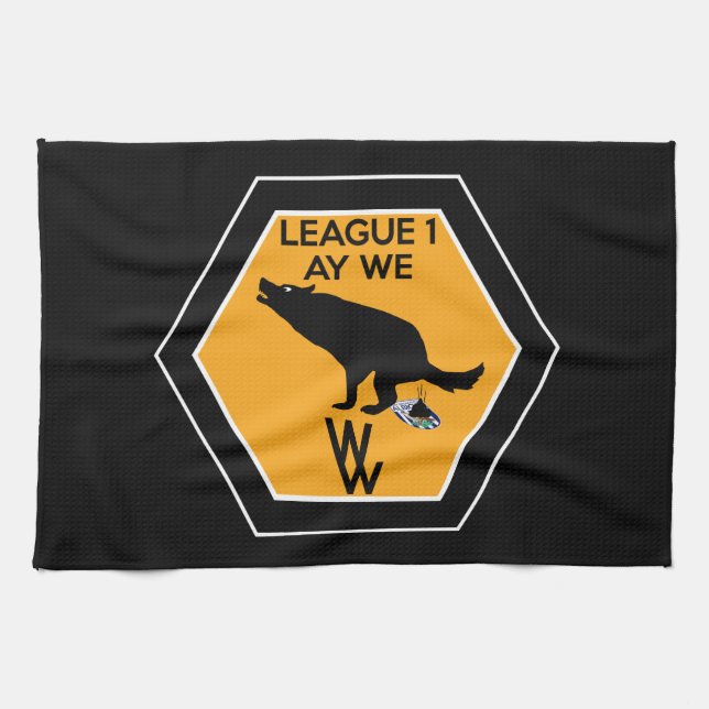 Wolves FC Tea Towel (Horizontal)