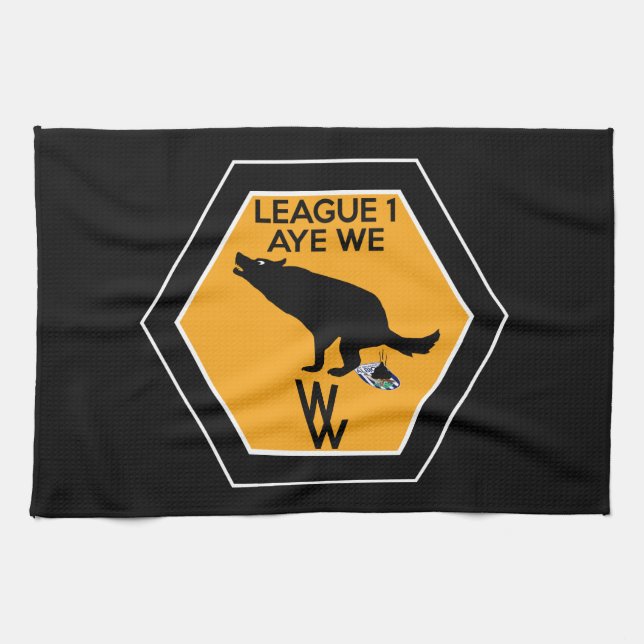 Wolves FC Tea Towel (Horizontal)