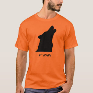 wolves forever black on gold T-Shirt