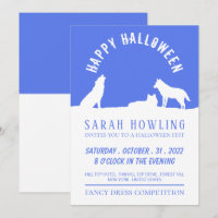 Wolves in Snow, Halloween Party