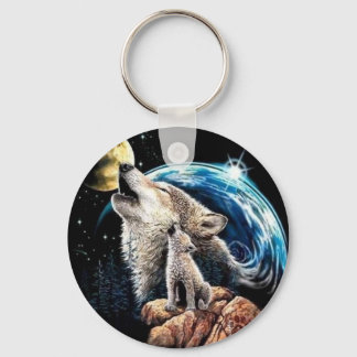 Wolves Key Ring
