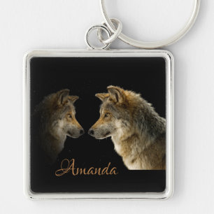 Wolves Key Ring