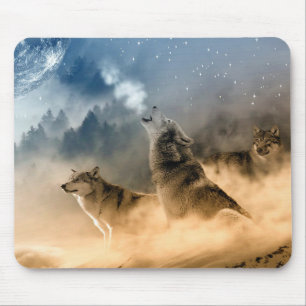 Wolves Mouse Pad