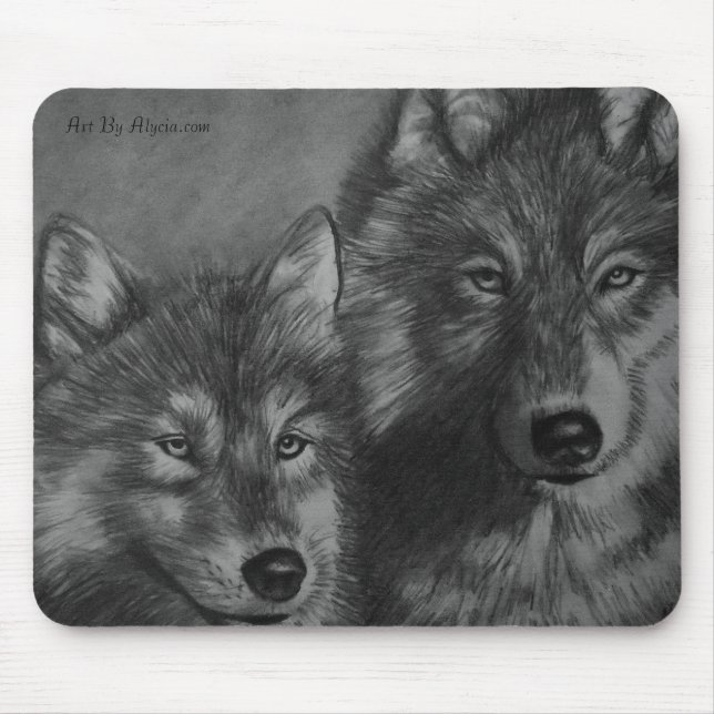 Wolves mousepad (Front)