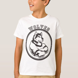 Wolves or Wolf Mascot T-Shirt