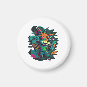Wolves play games magnet