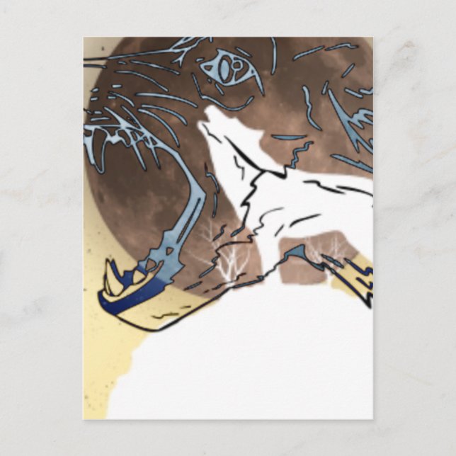 wolves postcard (Front)