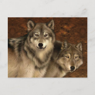 Wolves Postcard