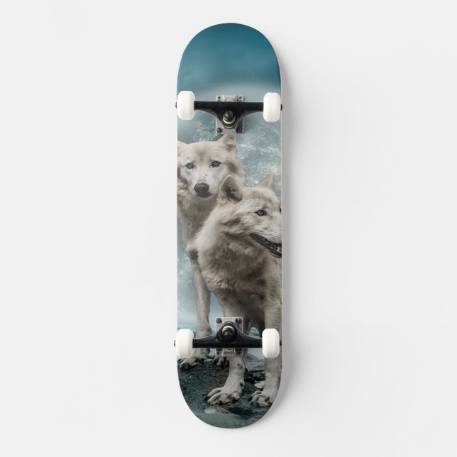 Wolves Skateboard (Front)