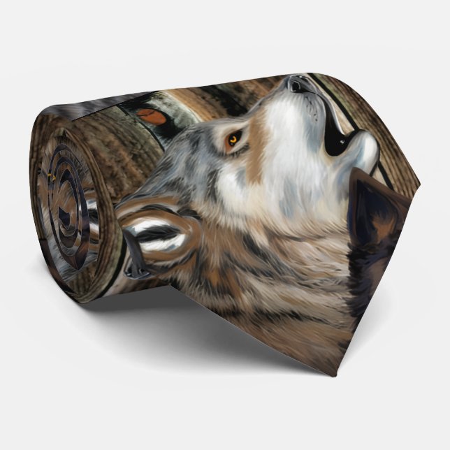 WOLVES  TIE (Rolled)