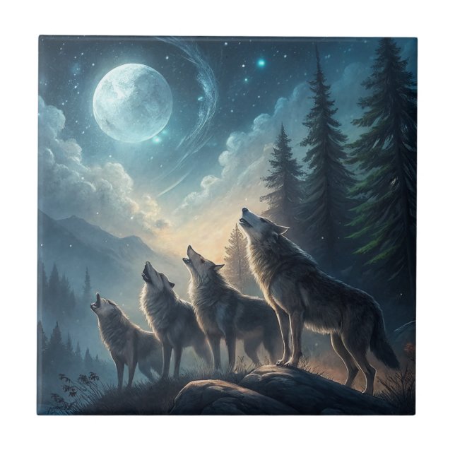 wolves tile (Front)