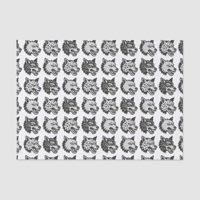 Wolves Tissue Paper (Front)