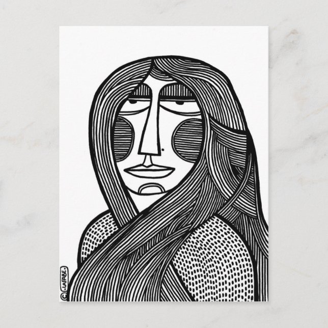Woman /01 postcard (Front)