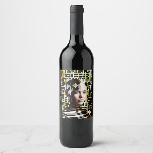 Woman 1 wine label (Front)