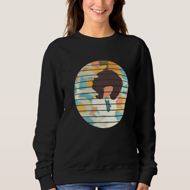Woman Abstract Sweatshirt (Front)